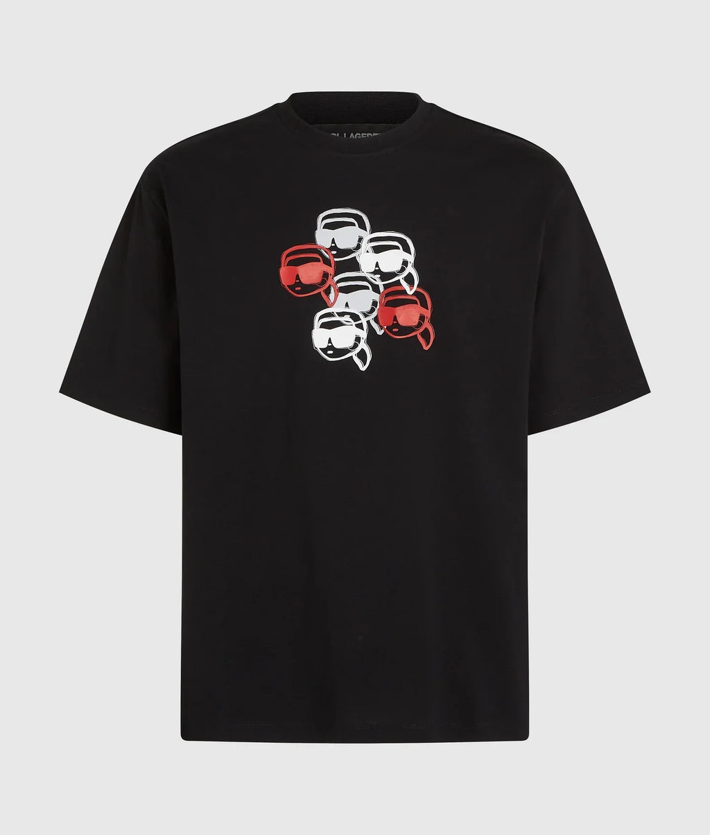 KARL IKON PRINT T-SHIRT
