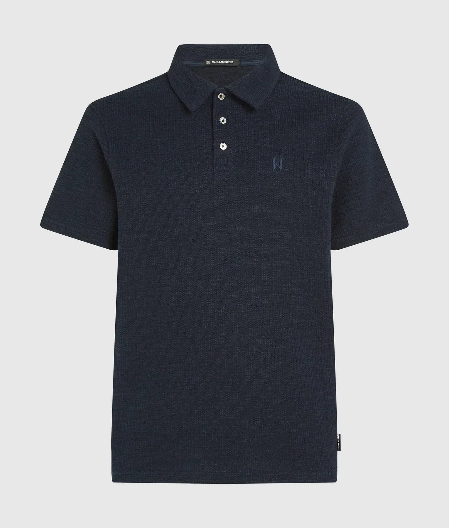 KARL BOUCLÉ POLO SHIRT