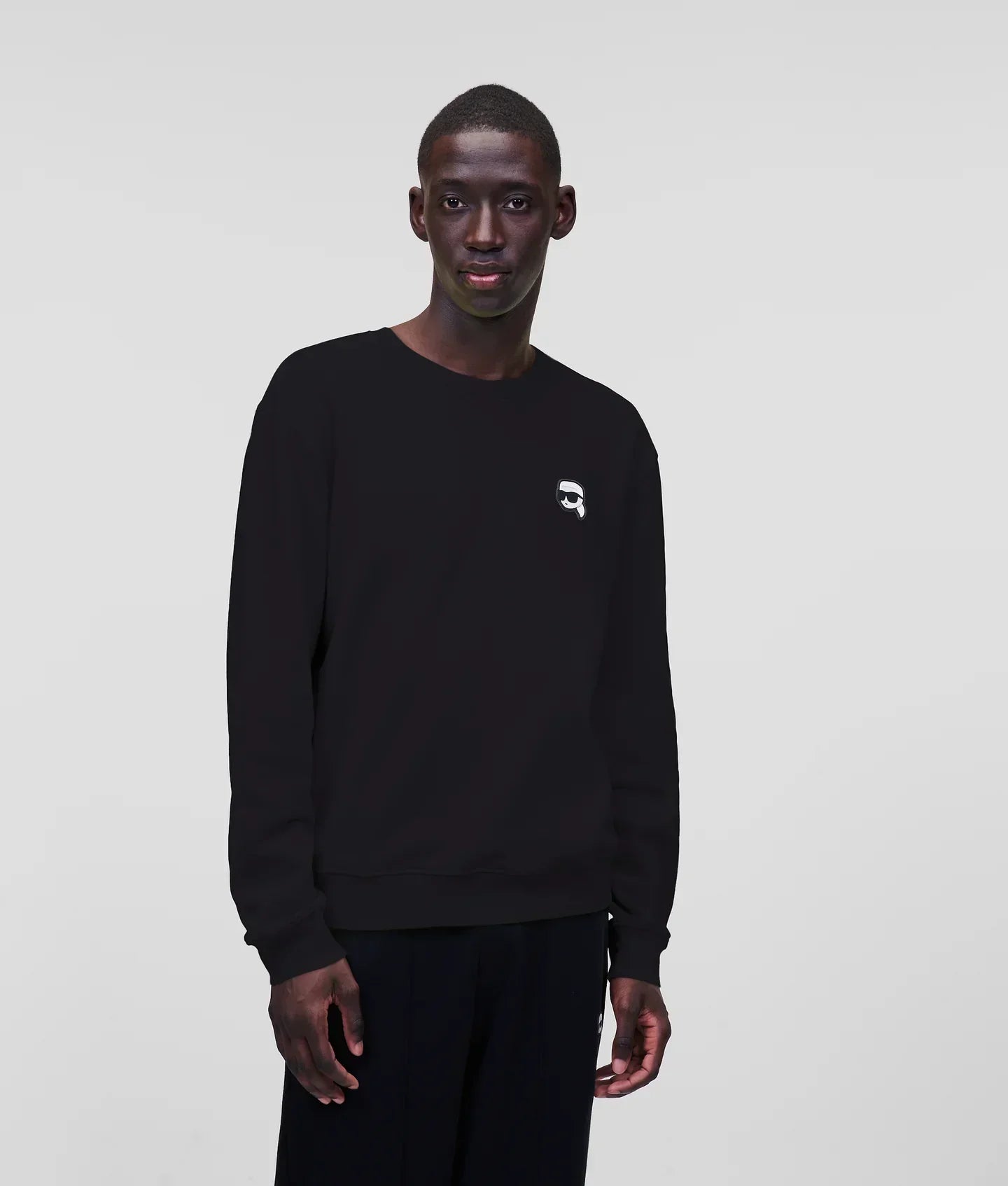 KARL IKON PATCH SWEATSHIRT