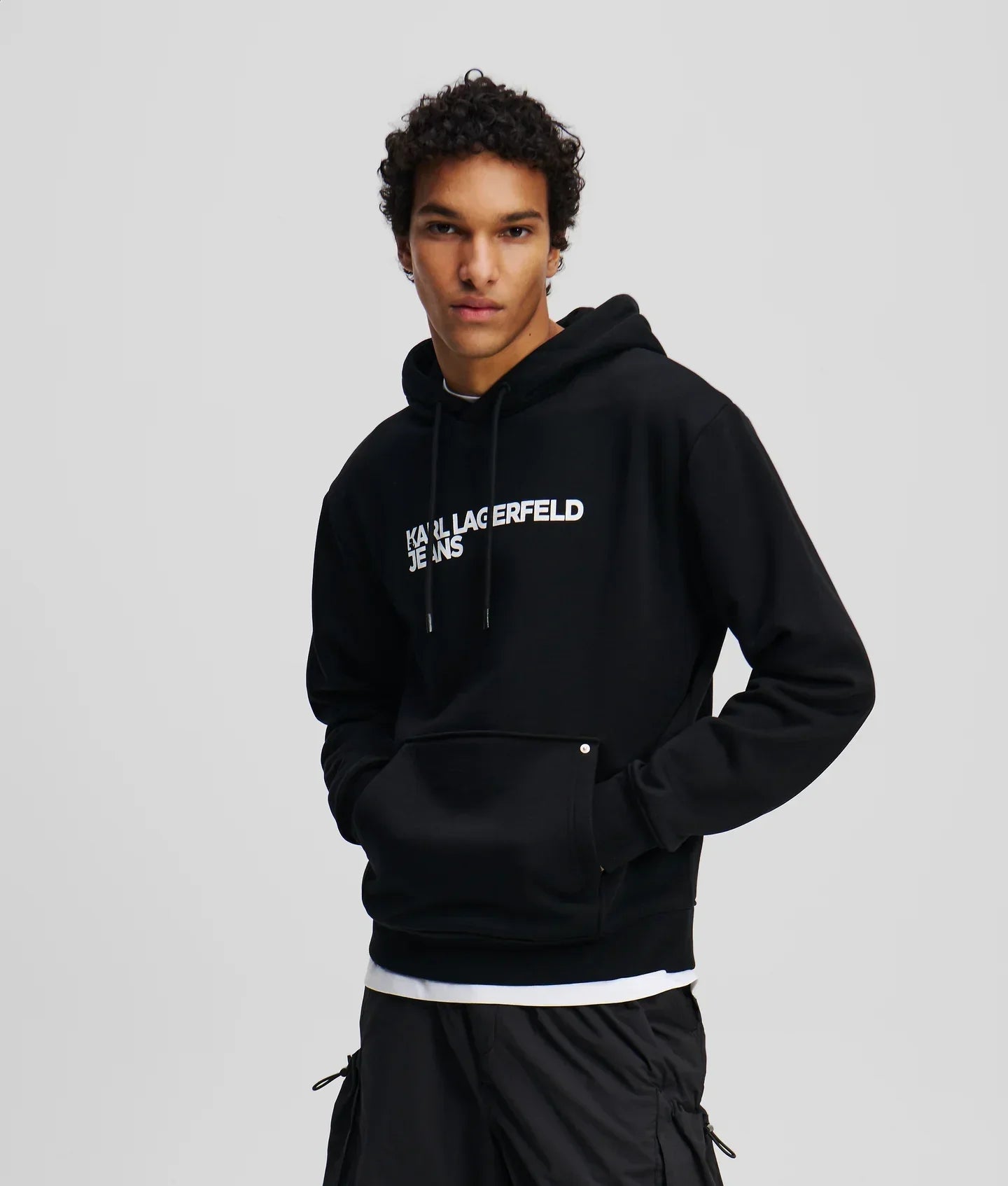 KARL LOGO HOODIE