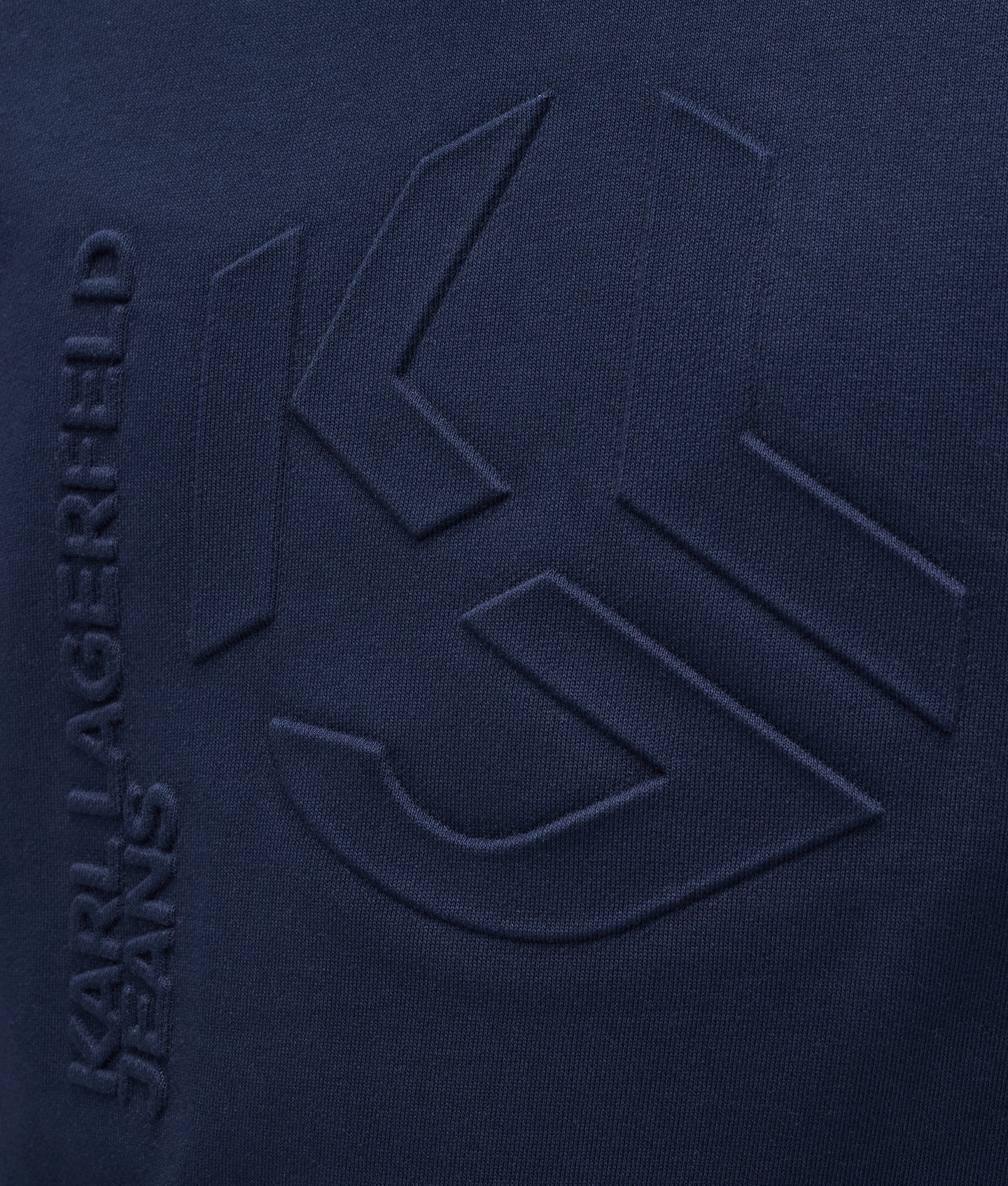 KARL EMBOSSED MONOGRAM SWEATSHIRT