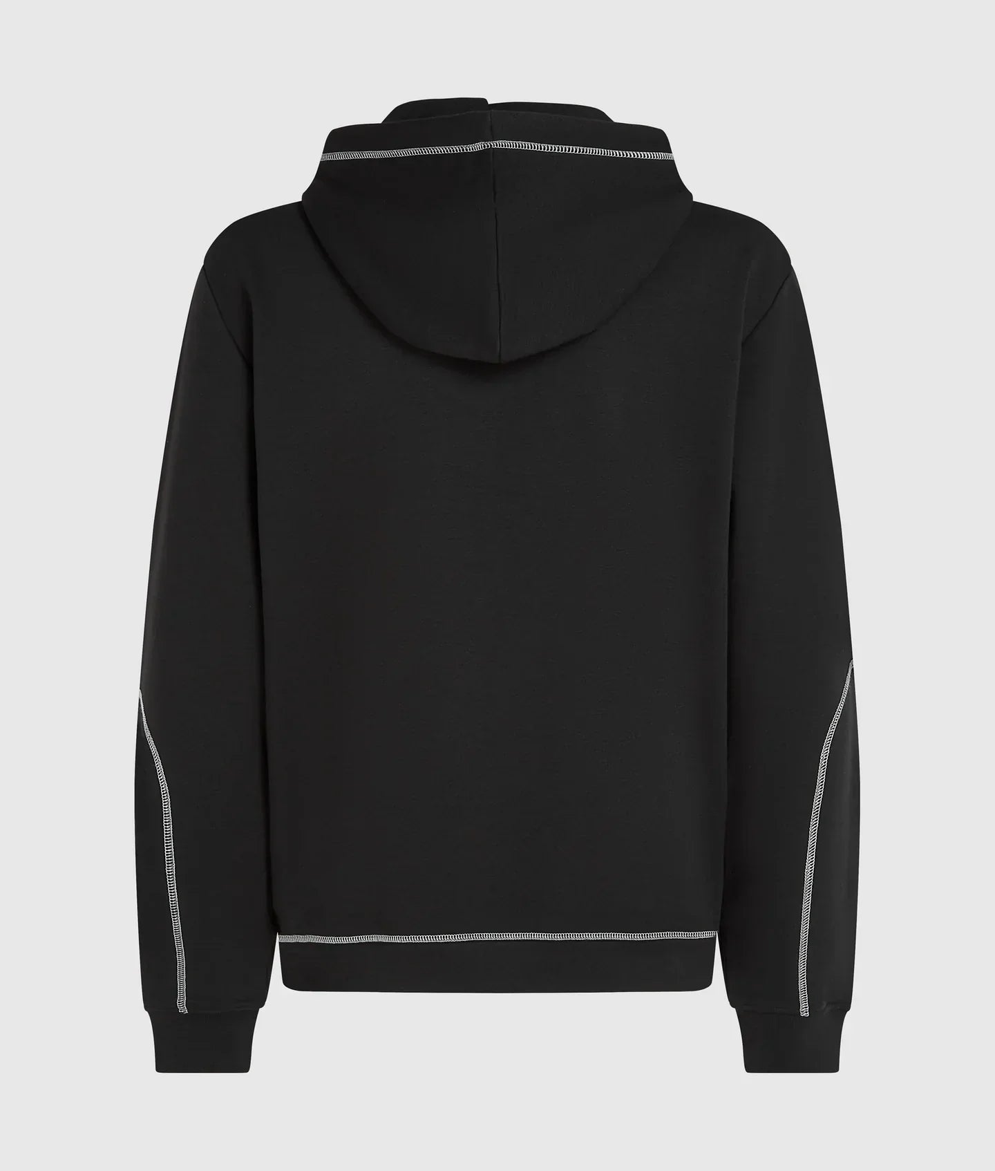 KARL CONTRAST STITCH HOODIE