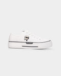 KARL KAMPUS MAXI NFT LO LTHR WHITE LTHR