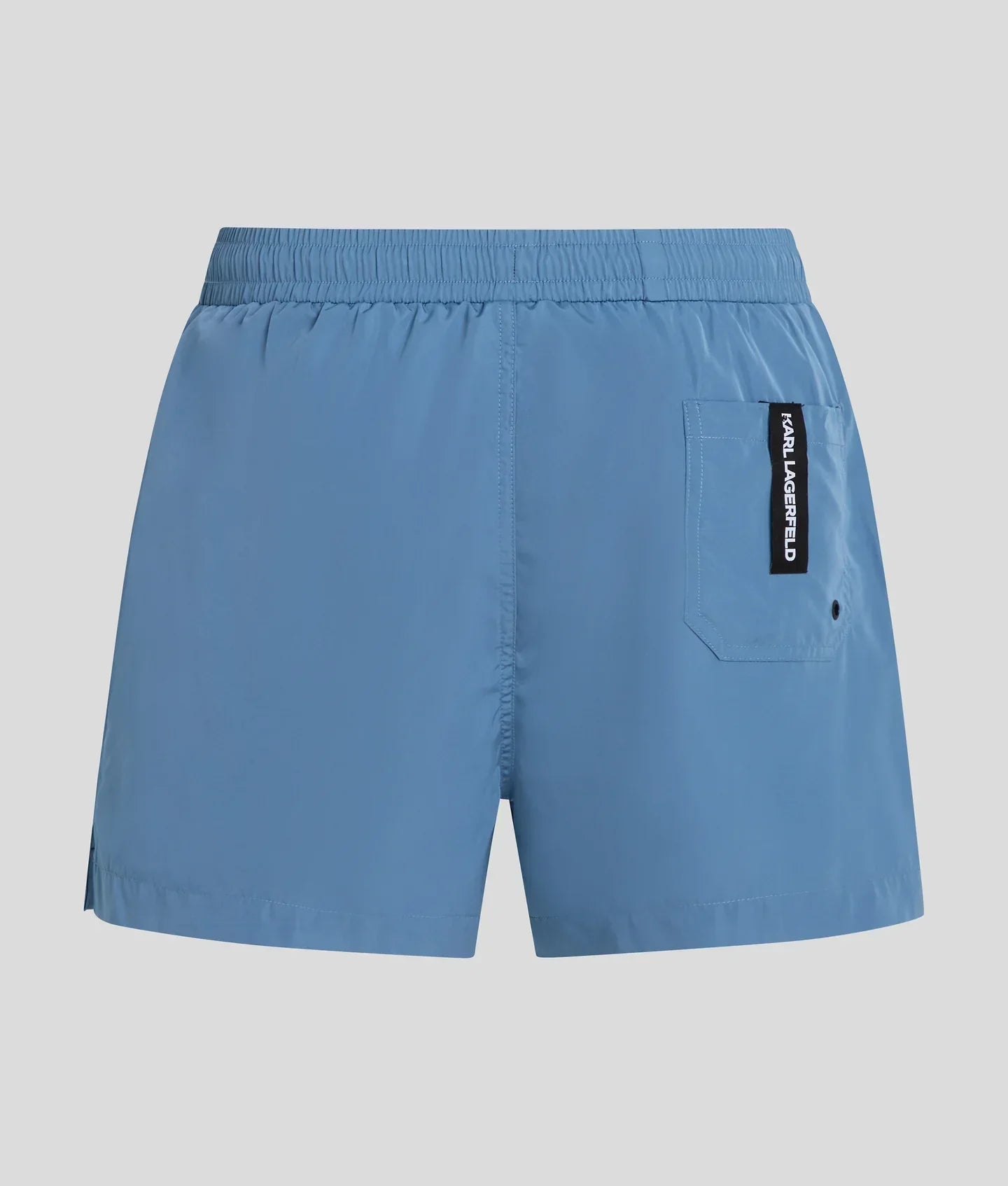 KARL METALLIC LOGO SHORT-LENGTH BOARDSHORTS