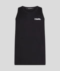 KARL LOGO BEACH TANK TOP