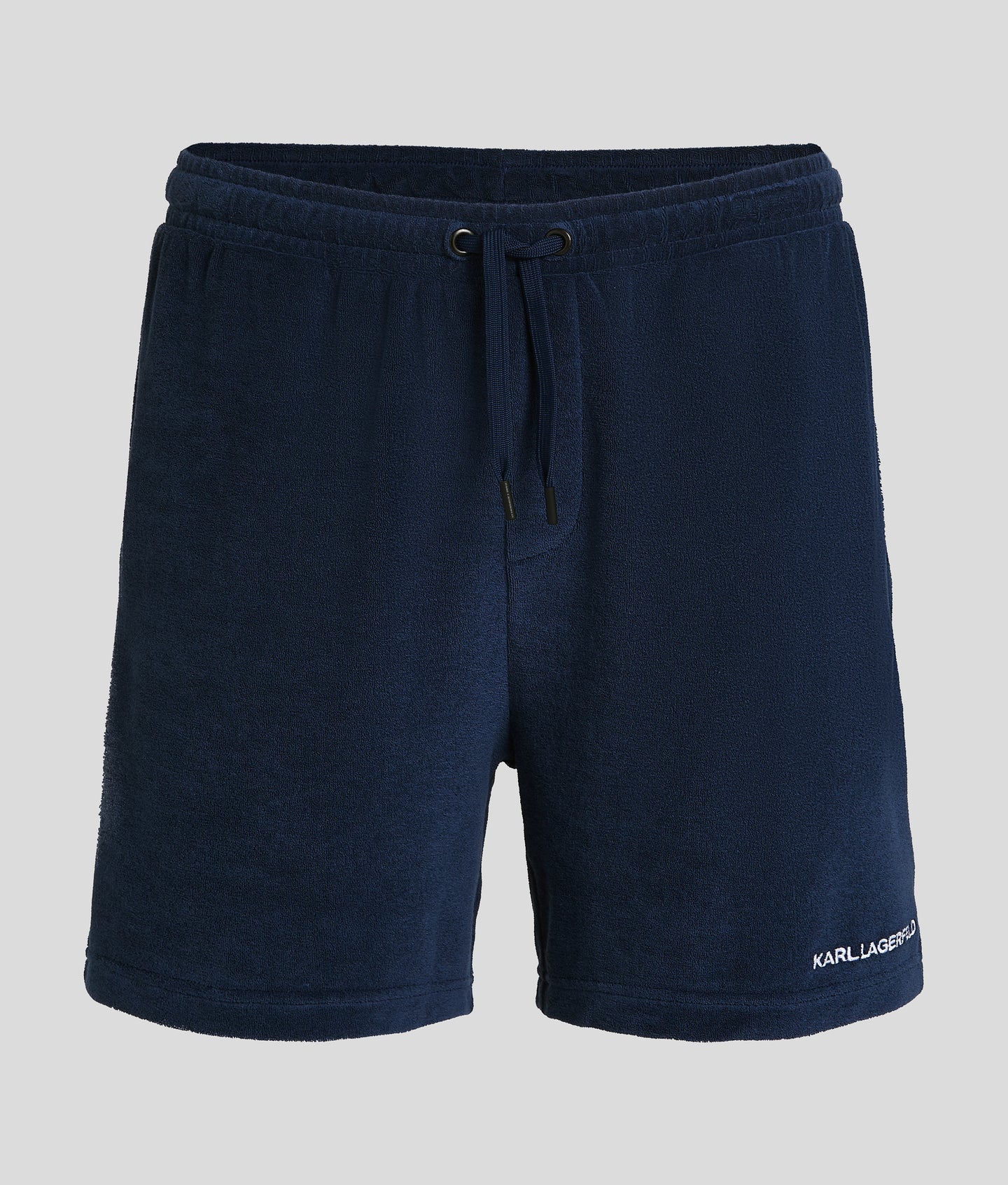KARL LOGO TOWEL SHORTS