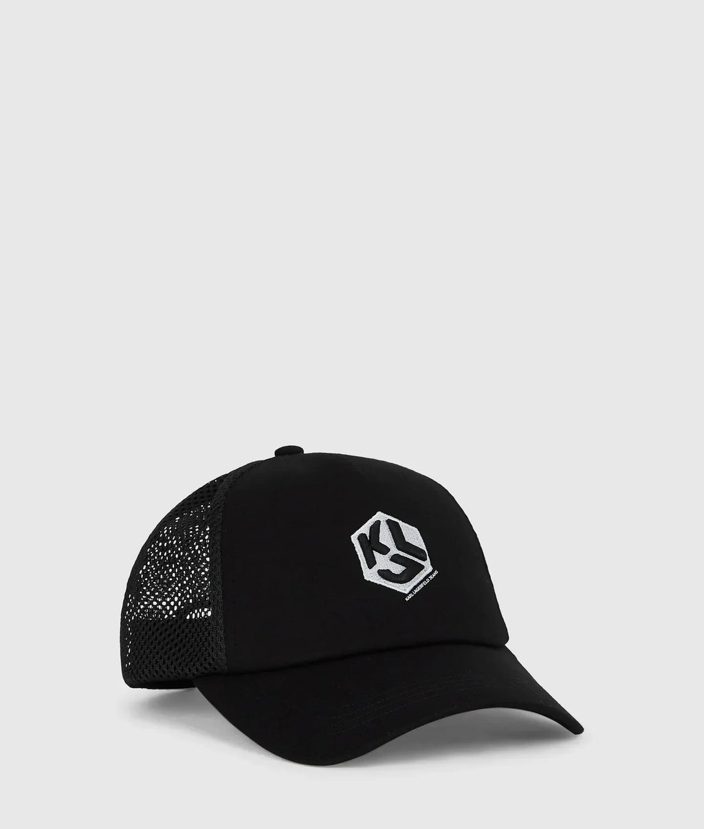 KARL MONOGRAM TRUCKER CAP