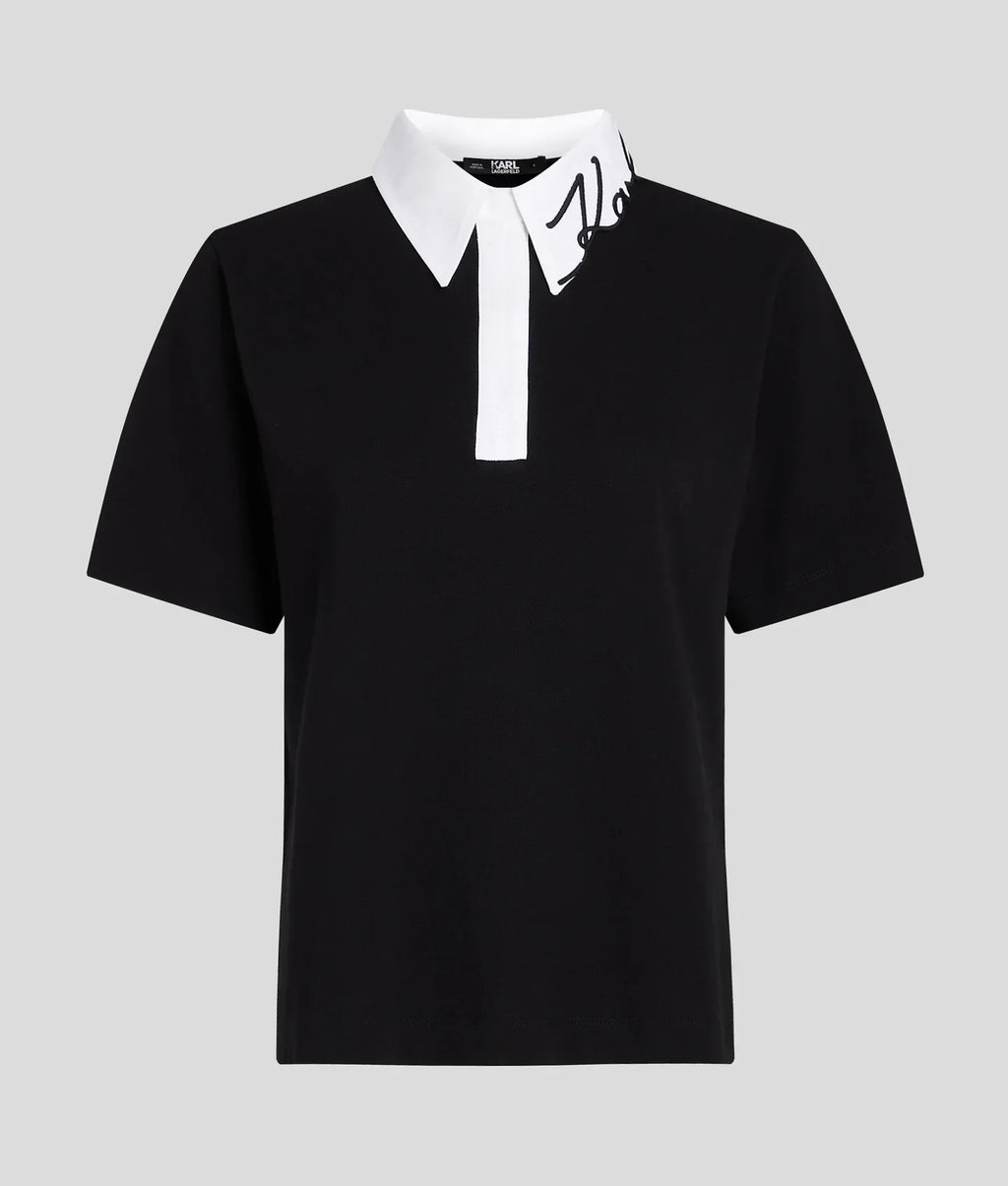 KARL SIGNATURE POLO SHIRT