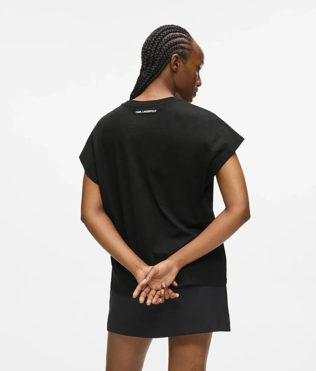 KARL RUE ST-GUILLAUME GLITTER T-SHIRT