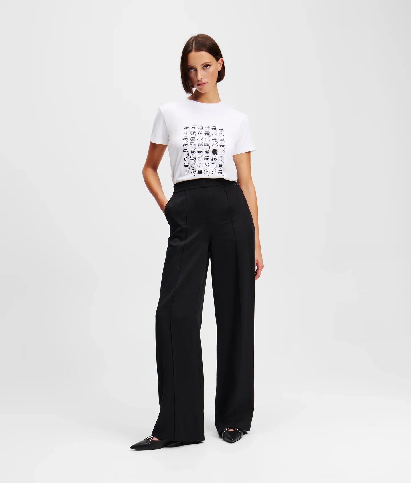 KARL STRAIGHT-LEG PANTS