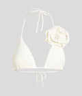 KARL FLOWER TRIANGLE BIKINI TOP