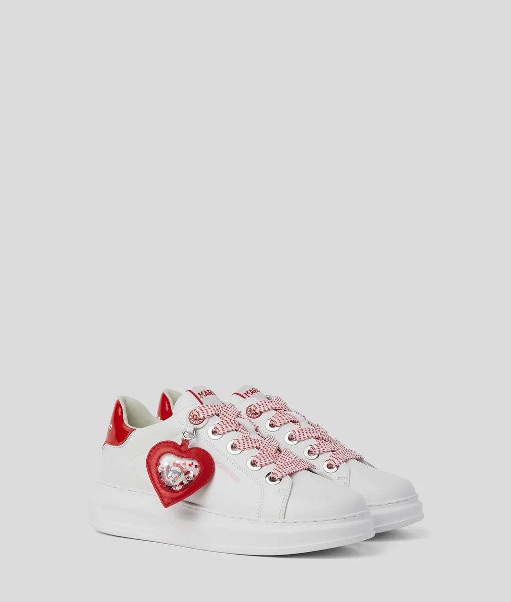 KARL KAPRI HEARTS CHARM SNEAKERS