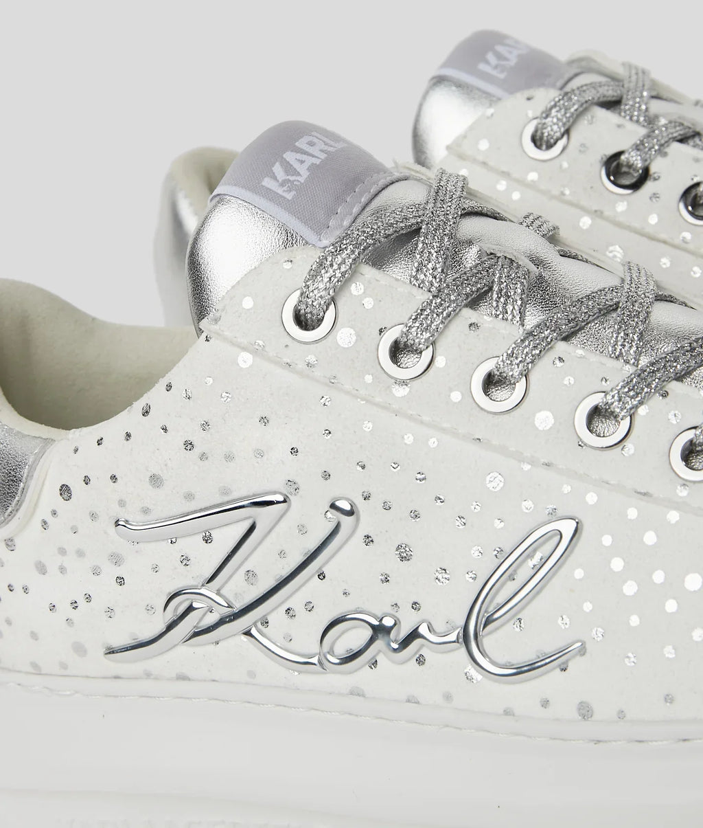KARL SIGNATURE EXCLUSIVE GLITTER SNEAKERS