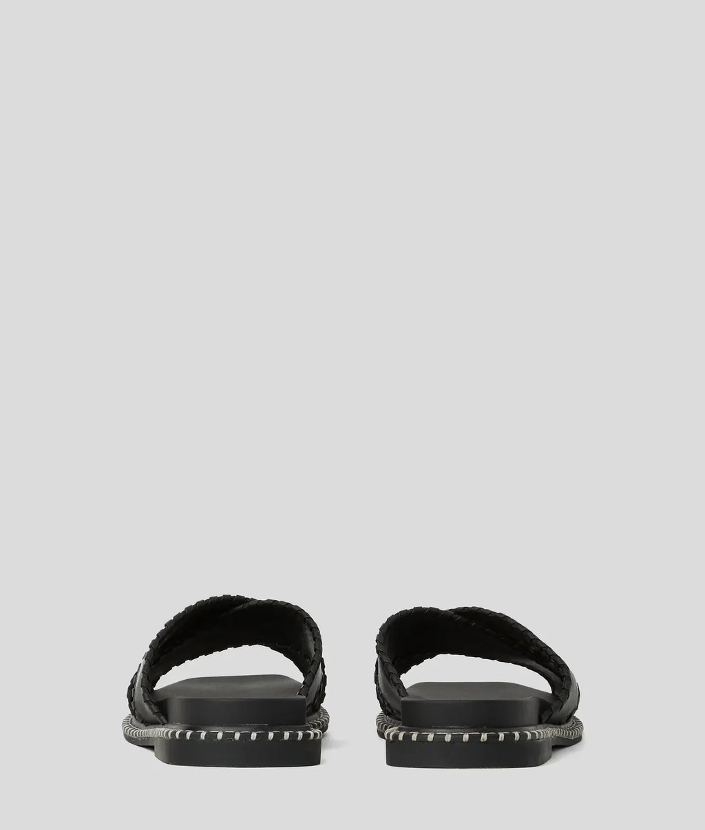 KARL SIGNATURE KLEO WHIPSTITCH SANDALS